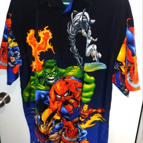 Comic-Con fans NWOT Vintage 2002 Marvel Comics Superheroes - Picture 1 of 7